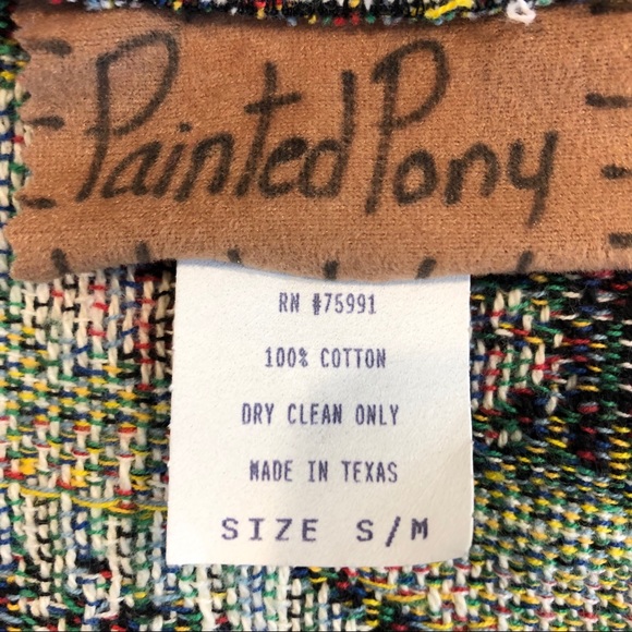 Vintage Painted Pony Tapestry Jacket - Picture 4 of 4